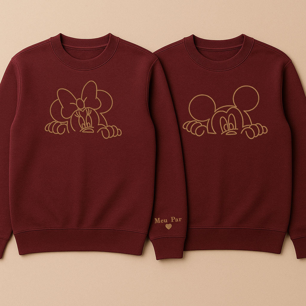 Moletom Mickey & Minnie