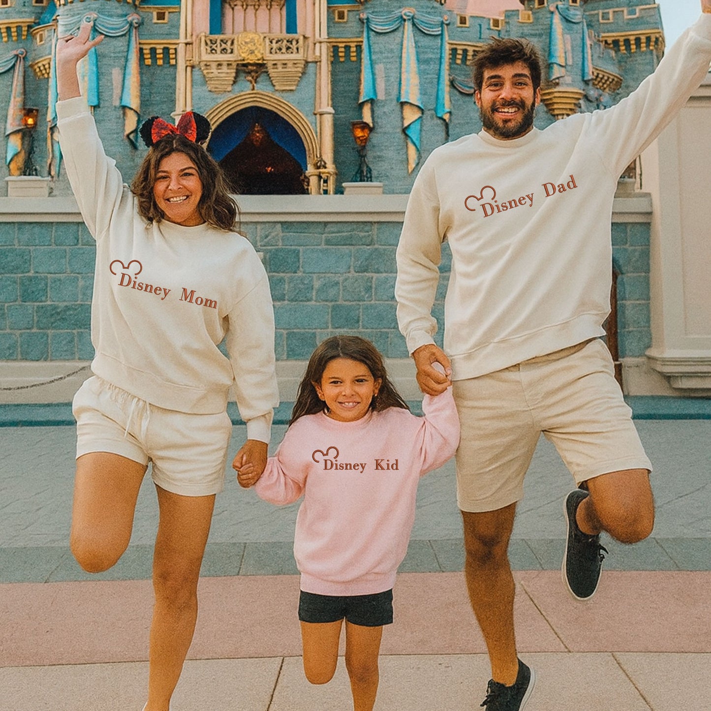 Blusão Moletom Disney Family