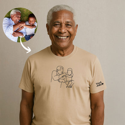 Camiseta Personalizada Papai - Vovô
