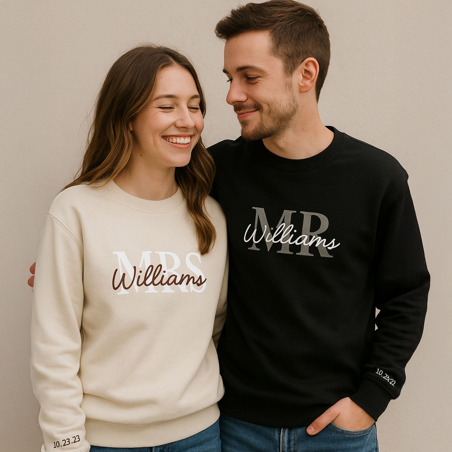 Moletom Mrs & Mr
