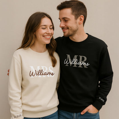 Moletom Mrs & Mr