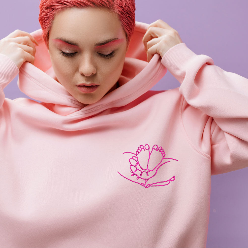 Moletom Bordado Personalizado Mães
