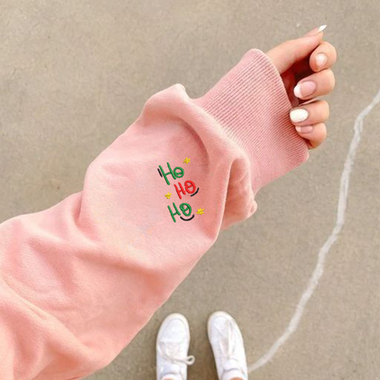 Moletom com Manga Hohoho