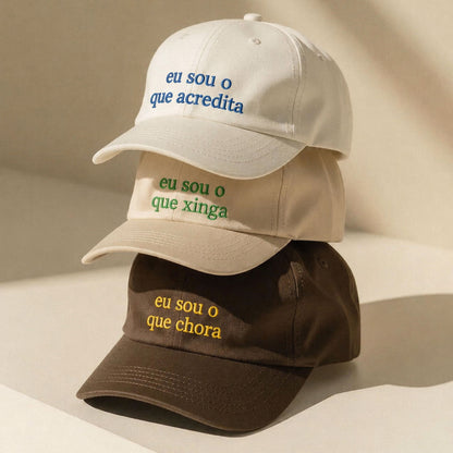 Boné Frases Superstições da Copa