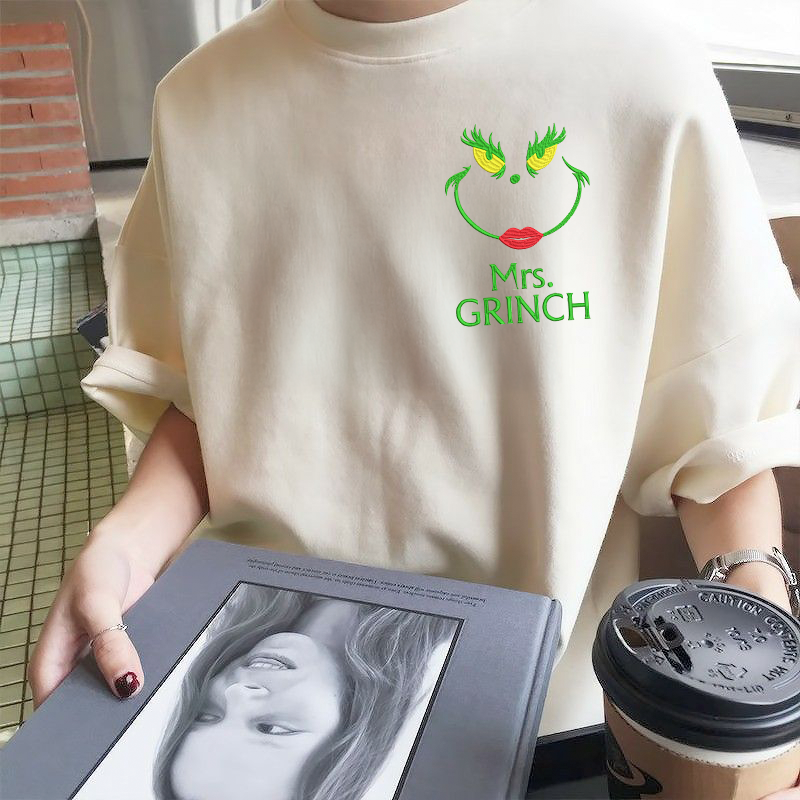 Camiseta Mrs & Mr Grinch
