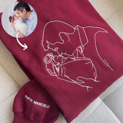 Moletom Canguru Personalizado Papai