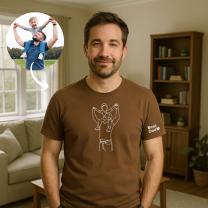 Camiseta Personalizada Papai - Vovô