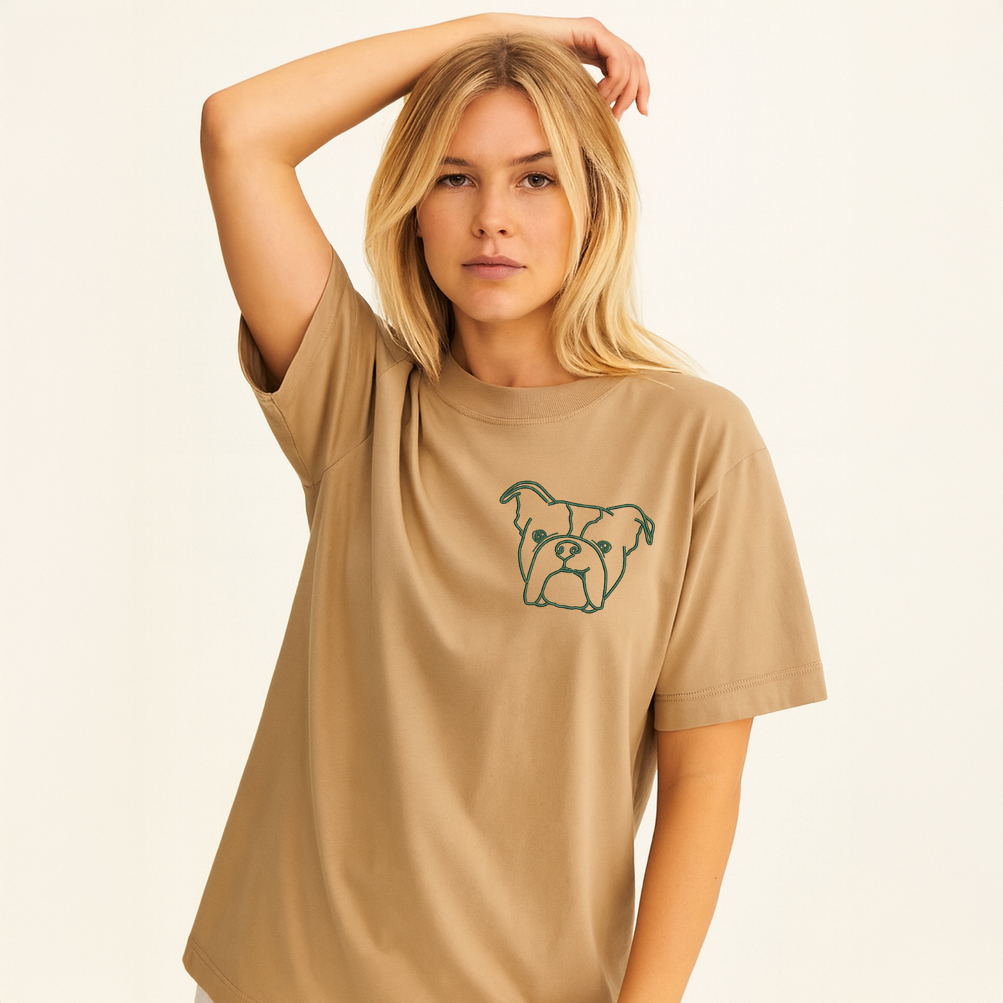 Camiseta Feminina Oversized Personalizada