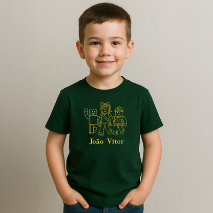 Camiseta Infantil Personagens