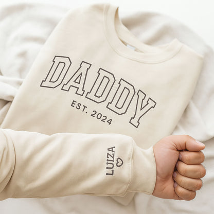 Blusão Suéter Personalizado Daddy