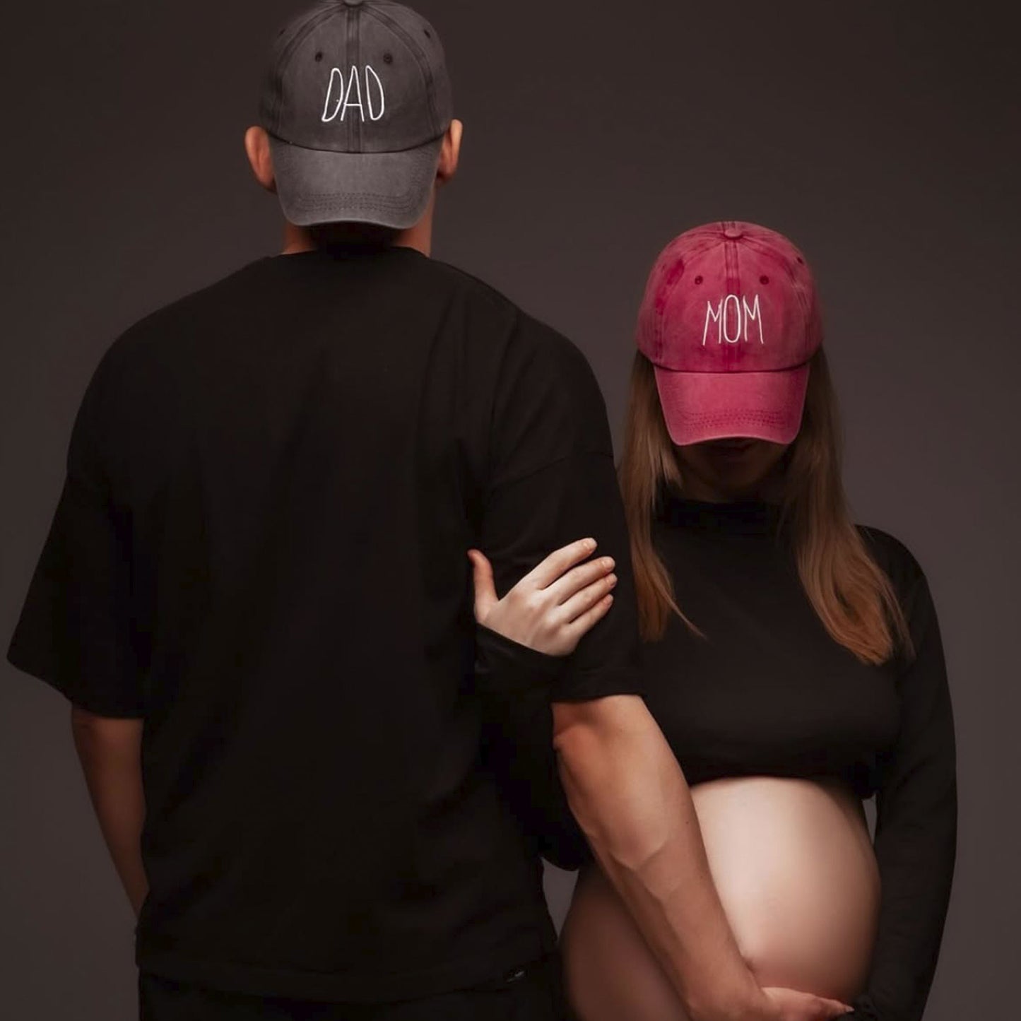 Kit Boné Vintage Mom & Dad
