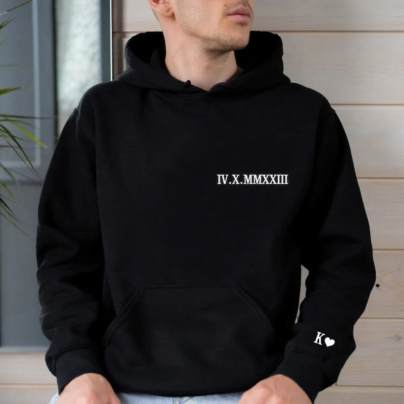 Moletom Personalizado Números Romanos Unissex