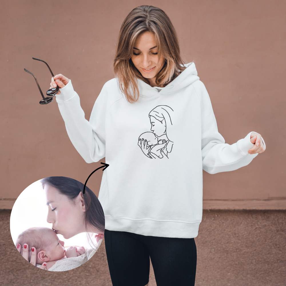Moletom Bordado Personalizado Mães