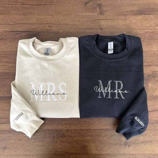 Moletom Mrs & Mr